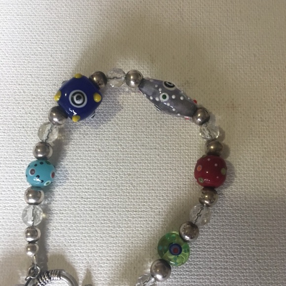 Handblown Glass Bracelet - Picture 2 of 5